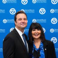 Dr. Ceglarek and president Mantella
